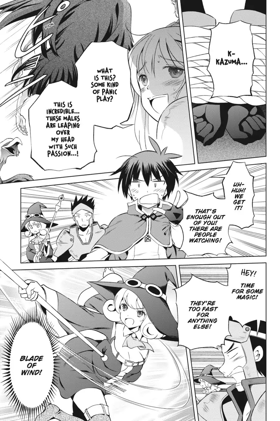 Kono Subarashii Sekai ni Shukufuku o! Chapter 35 page 5 - Chapter 35: May We Sightsee in This Pathetic Town! (1)