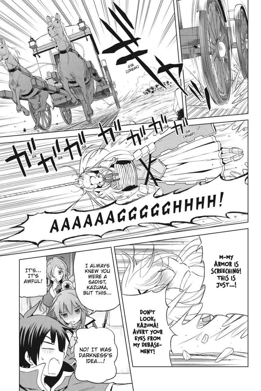 Kono Subarashii Sekai ni Shukufuku o! Chapter 35 page 9 - Chapter 35: May We Sightsee in This Pathetic Town! (1)
