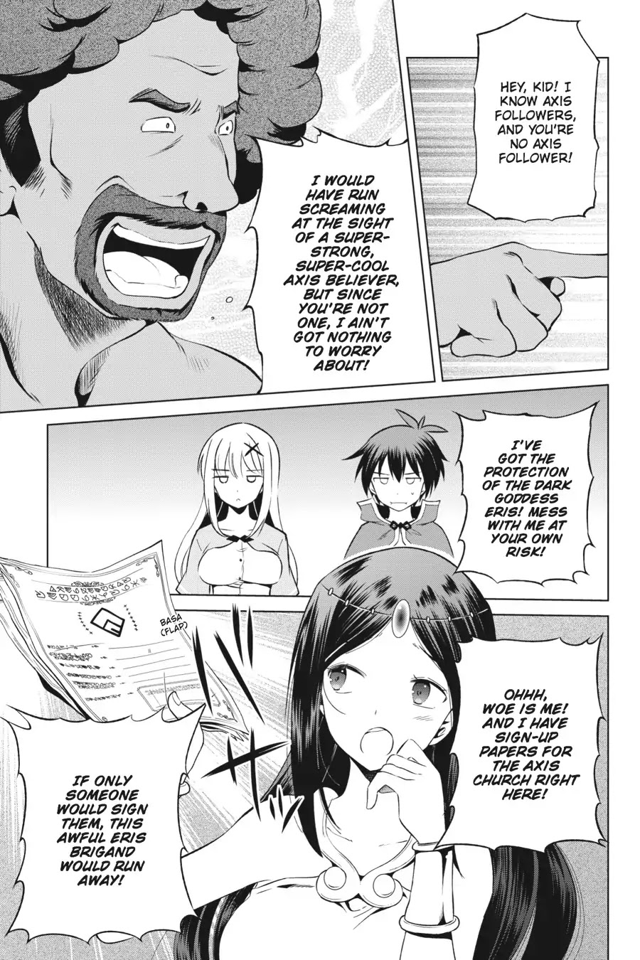 Kono Subarashii Sekai ni Shukufuku o! Chapter 36 page 11 - Chapter 36: May We Sightsee in This Pathetic Town! (2)
