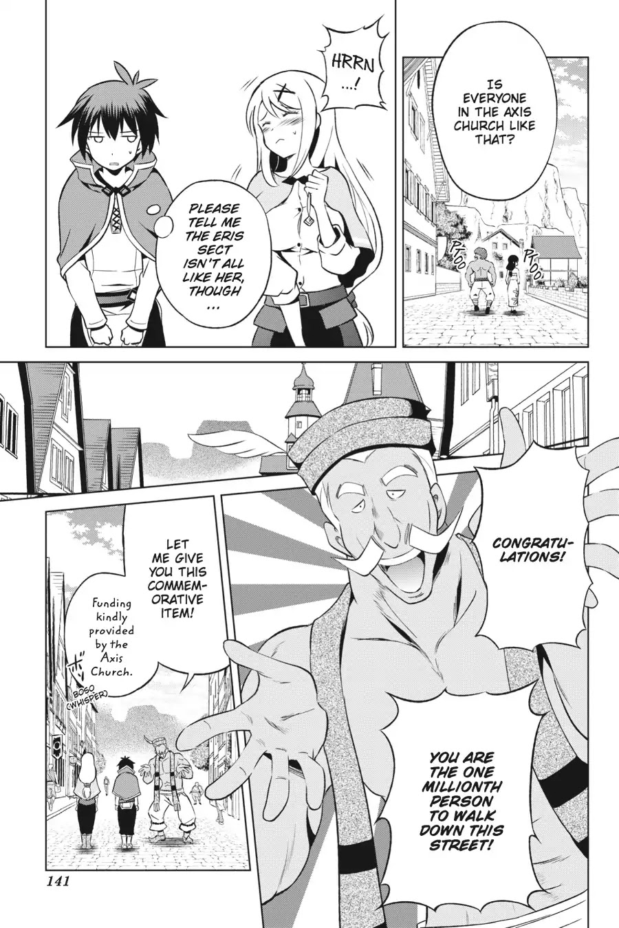 Kono Subarashii Sekai ni Shukufuku o! Chapter 36 page 13 - Chapter 36: May We Sightsee in This Pathetic Town! (2)