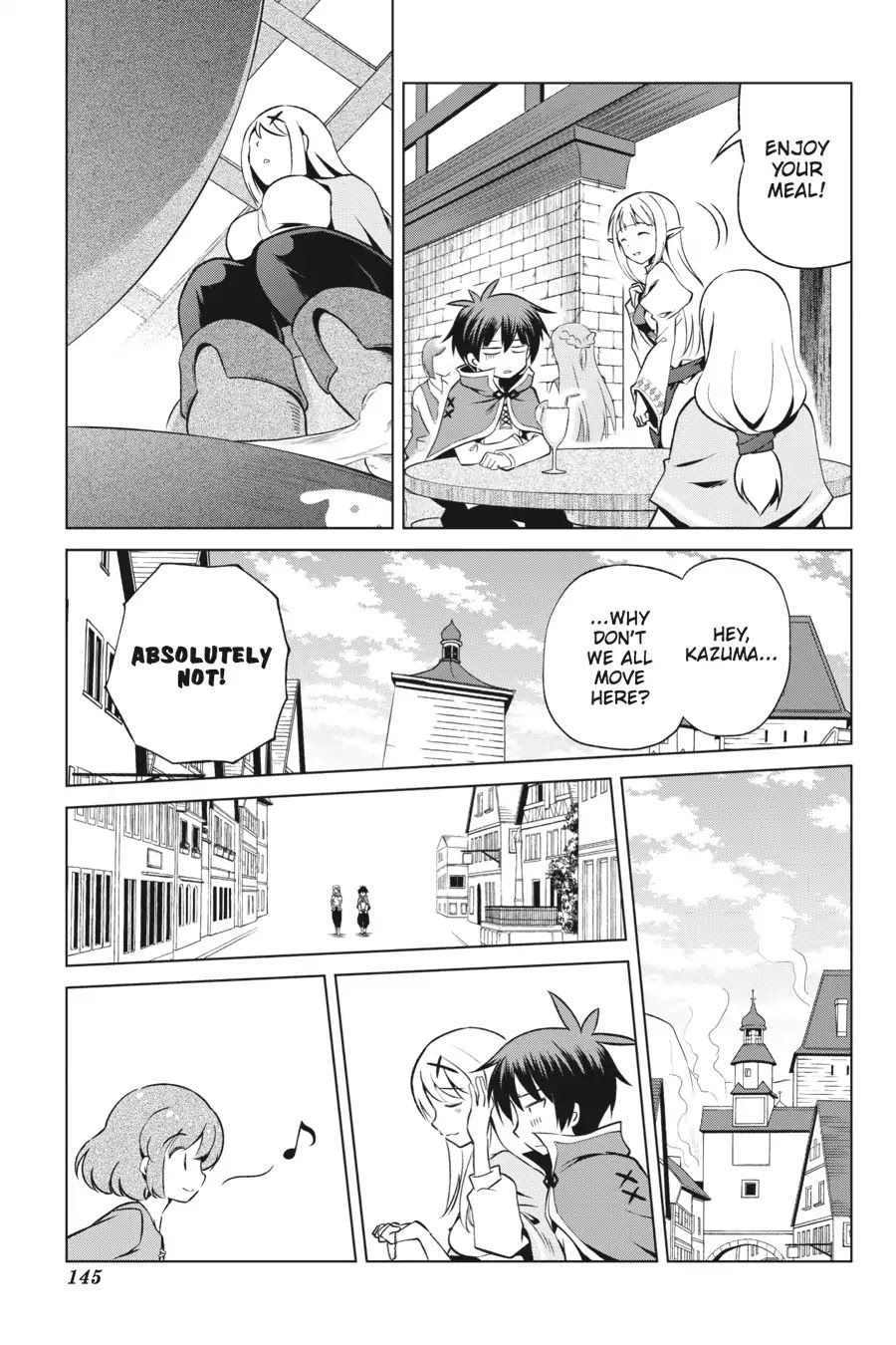Kono Subarashii Sekai ni Shukufuku o! Chapter 36 page 17 - Chapter 36: May We Sightsee in This Pathetic Town! (2)