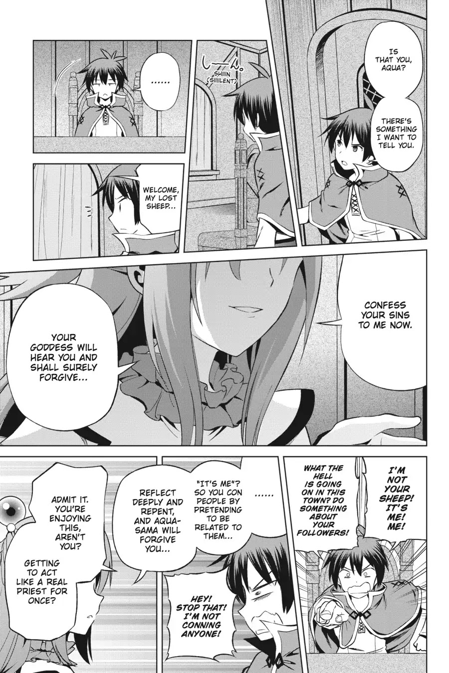 Kono Subarashii Sekai ni Shukufuku o! Chapter 36 page 23 - Chapter 36: May We Sightsee in This Pathetic Town! (2)