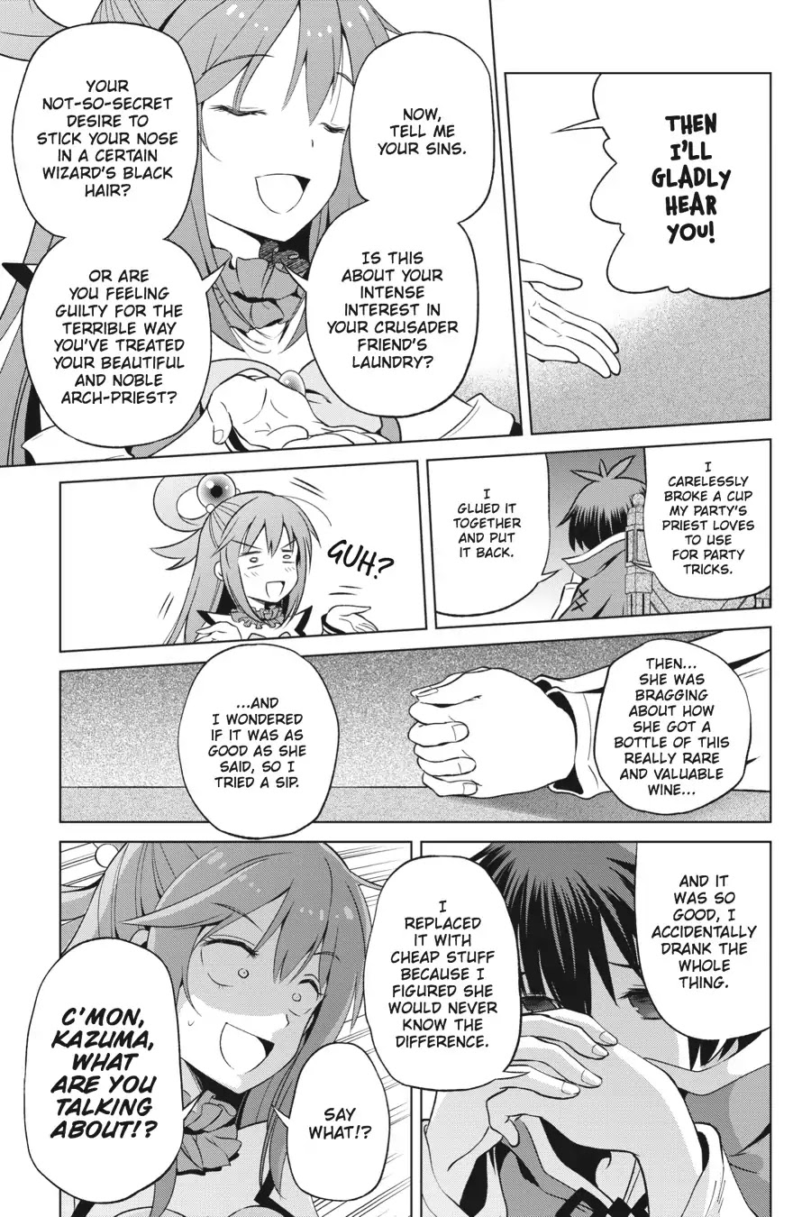 Kono Subarashii Sekai ni Shukufuku o! Chapter 36 page 25 - Chapter 36: May We Sightsee in This Pathetic Town! (2)