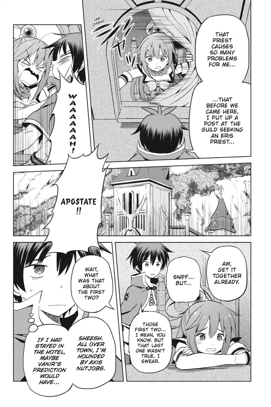 Kono Subarashii Sekai ni Shukufuku o! Chapter 36 page 26 - Chapter 36: May We Sightsee in This Pathetic Town! (2)