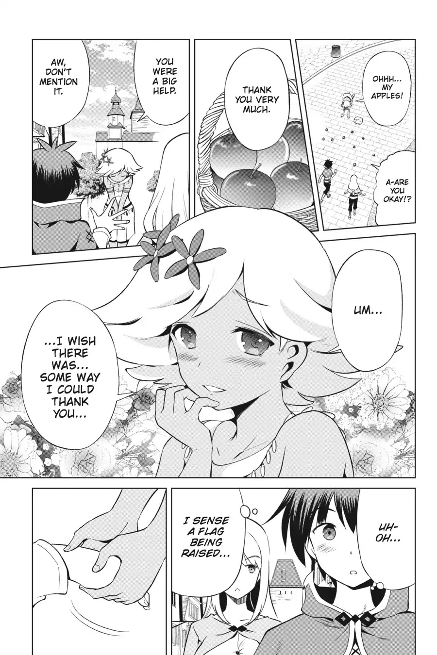Kono Subarashii Sekai ni Shukufuku o! Chapter 36 page 7 - Chapter 36: May We Sightsee in This Pathetic Town! (2)