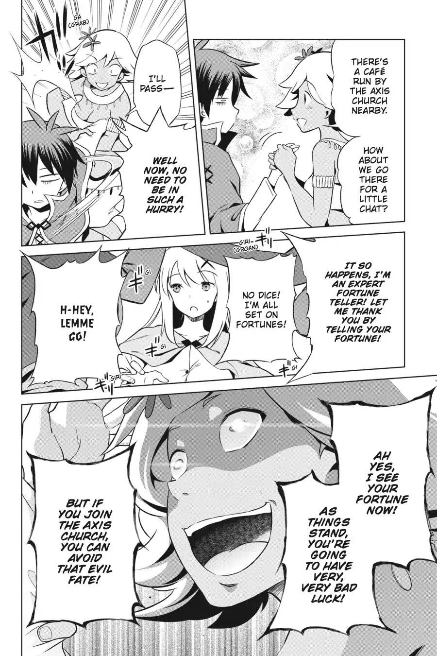 Kono Subarashii Sekai ni Shukufuku o! Chapter 36 page 8 - Chapter 36: May We Sightsee in This Pathetic Town! (2)