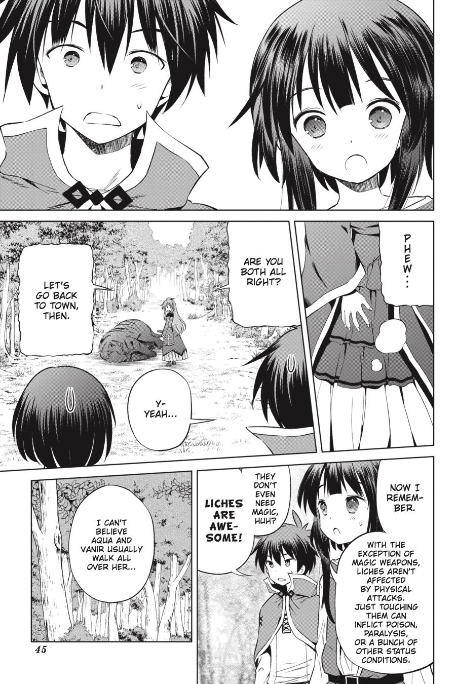 Kono Subarashii Sekai ni Shukufuku o! Chapter 38 page 19 - Chapter 38