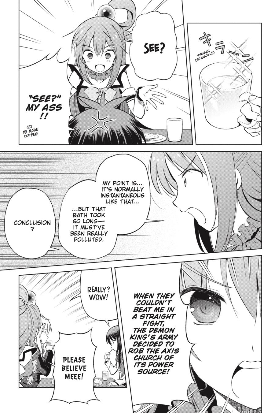 Kono Subarashii Sekai ni Shukufuku o! Chapter 38 page 3 - Chapter 38