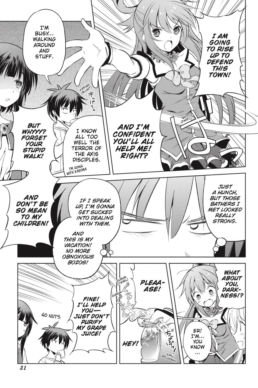 Kono Subarashii Sekai ni Shukufuku o! Chapter 38 page 5 - Chapter 38