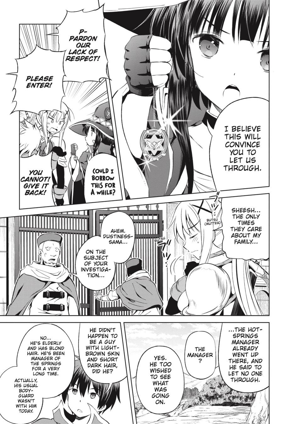 Kono Subarashii Sekai ni Shukufuku o! Chapter 39 page 13 - Chapter 39