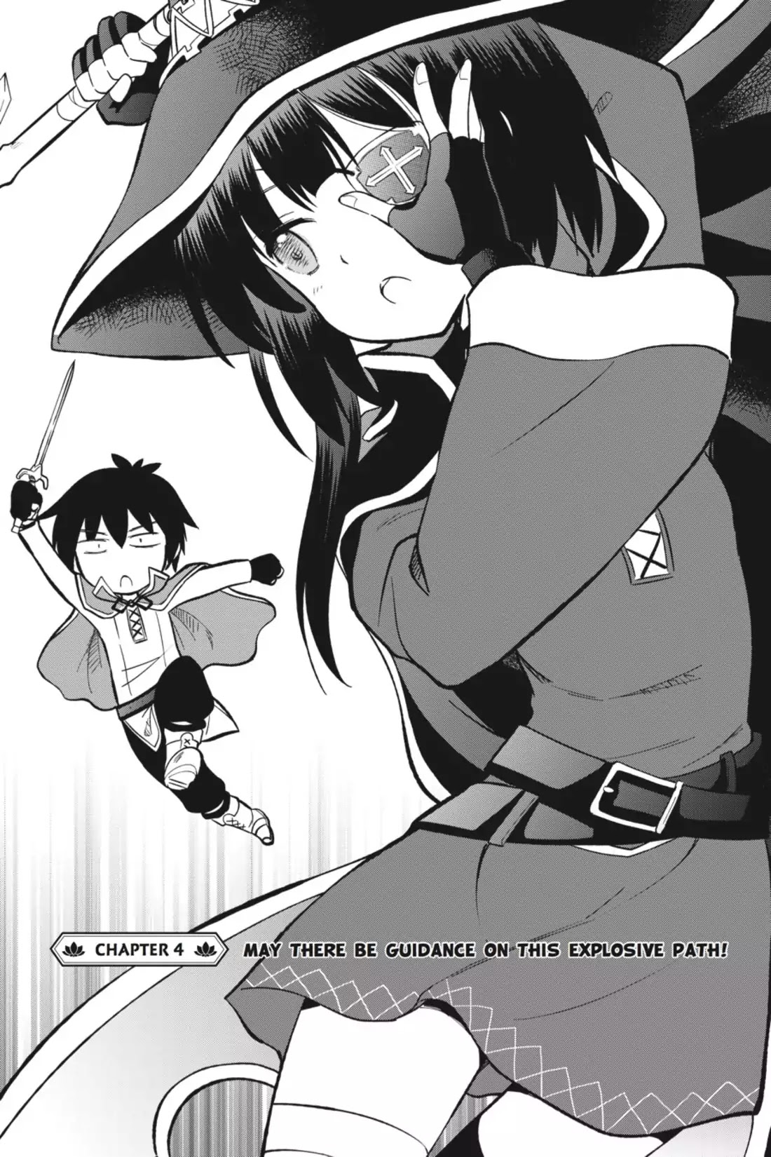 Kono Subarashii Sekai ni Shukufuku o! Chapter 4 page 1 - Chapter 4: Let There be Guidance on This Explosive Path!