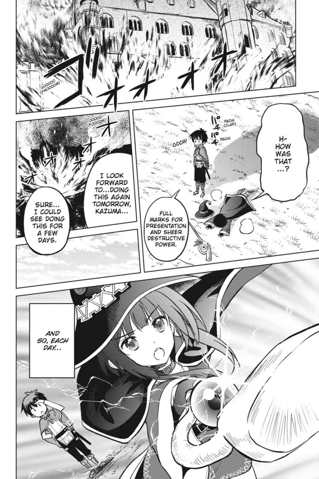 Kono Subarashii Sekai ni Shukufuku o! Chapter 4 page 14 - Chapter 4: Let There be Guidance on This Explosive Path!