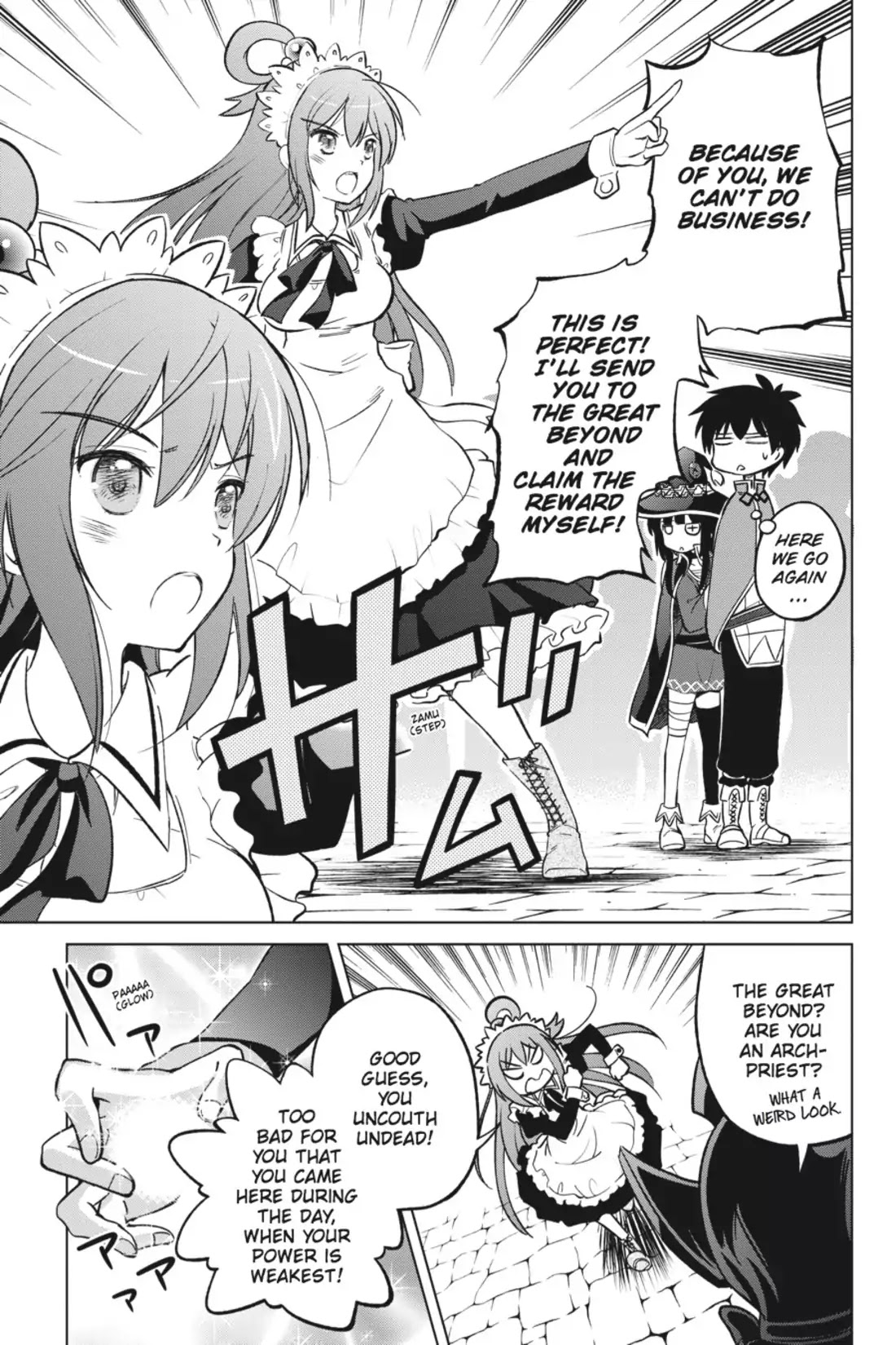 Kono Subarashii Sekai ni Shukufuku o! Chapter 4 page 23 - Chapter 4: Let There be Guidance on This Explosive Path!