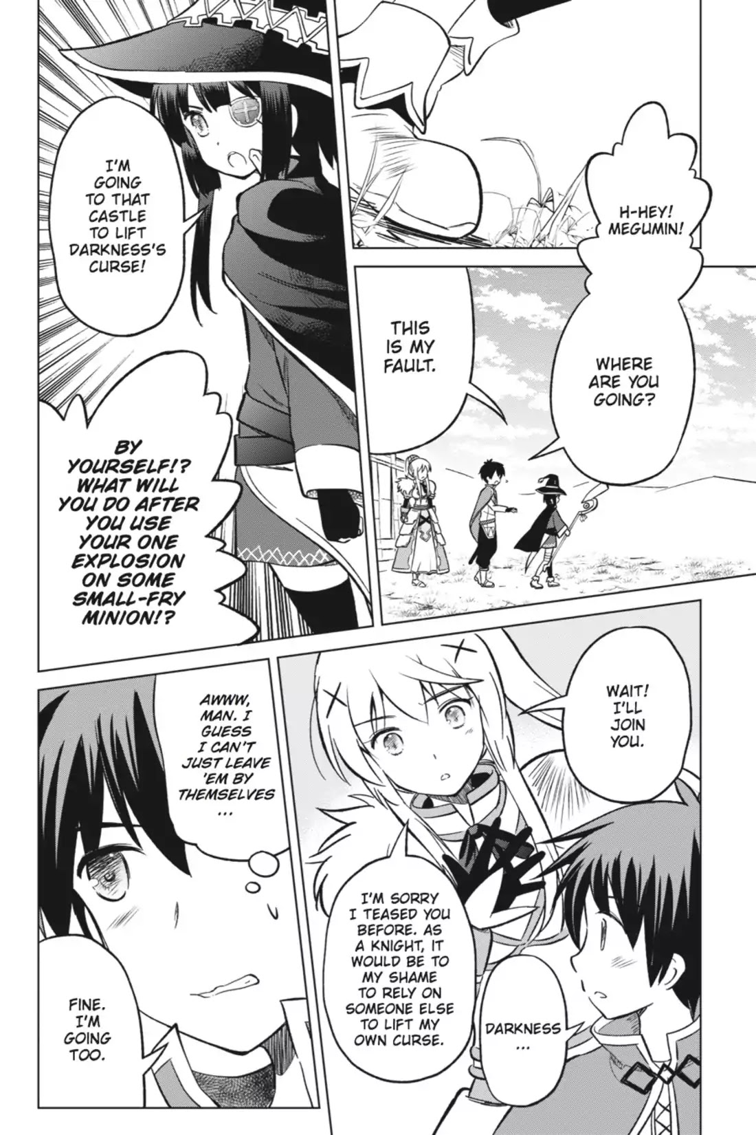 Kono Subarashii Sekai ni Shukufuku o! Chapter 4 page 28 - Chapter 4: Let There be Guidance on This Explosive Path!