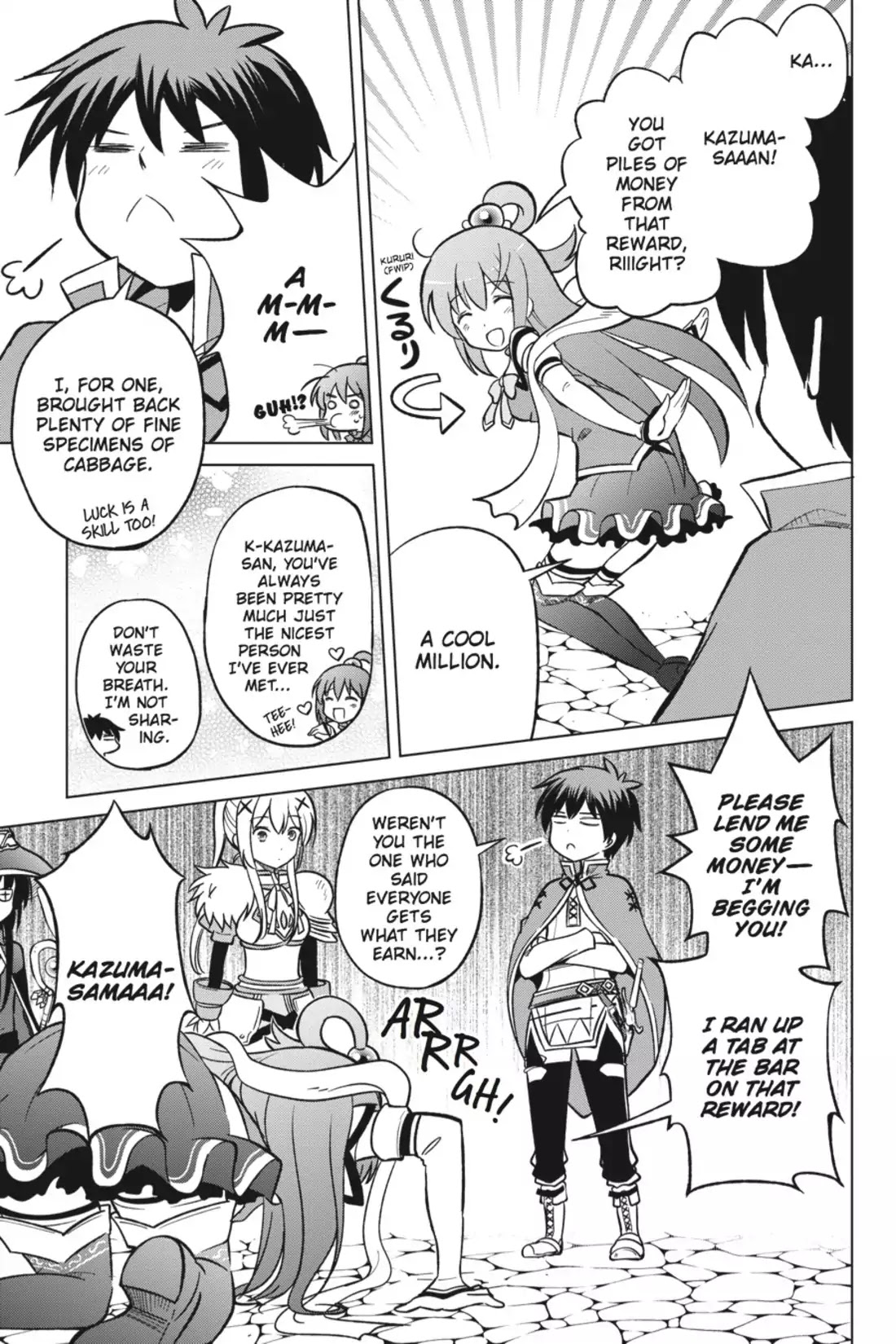 Kono Subarashii Sekai ni Shukufuku o! Chapter 4 page 5 - Chapter 4: Let There be Guidance on This Explosive Path!