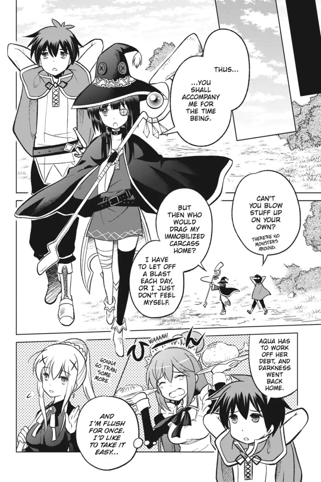 Kono Subarashii Sekai ni Shukufuku o! Chapter 4 page 8 - Chapter 4: Let There be Guidance on This Explosive Path!