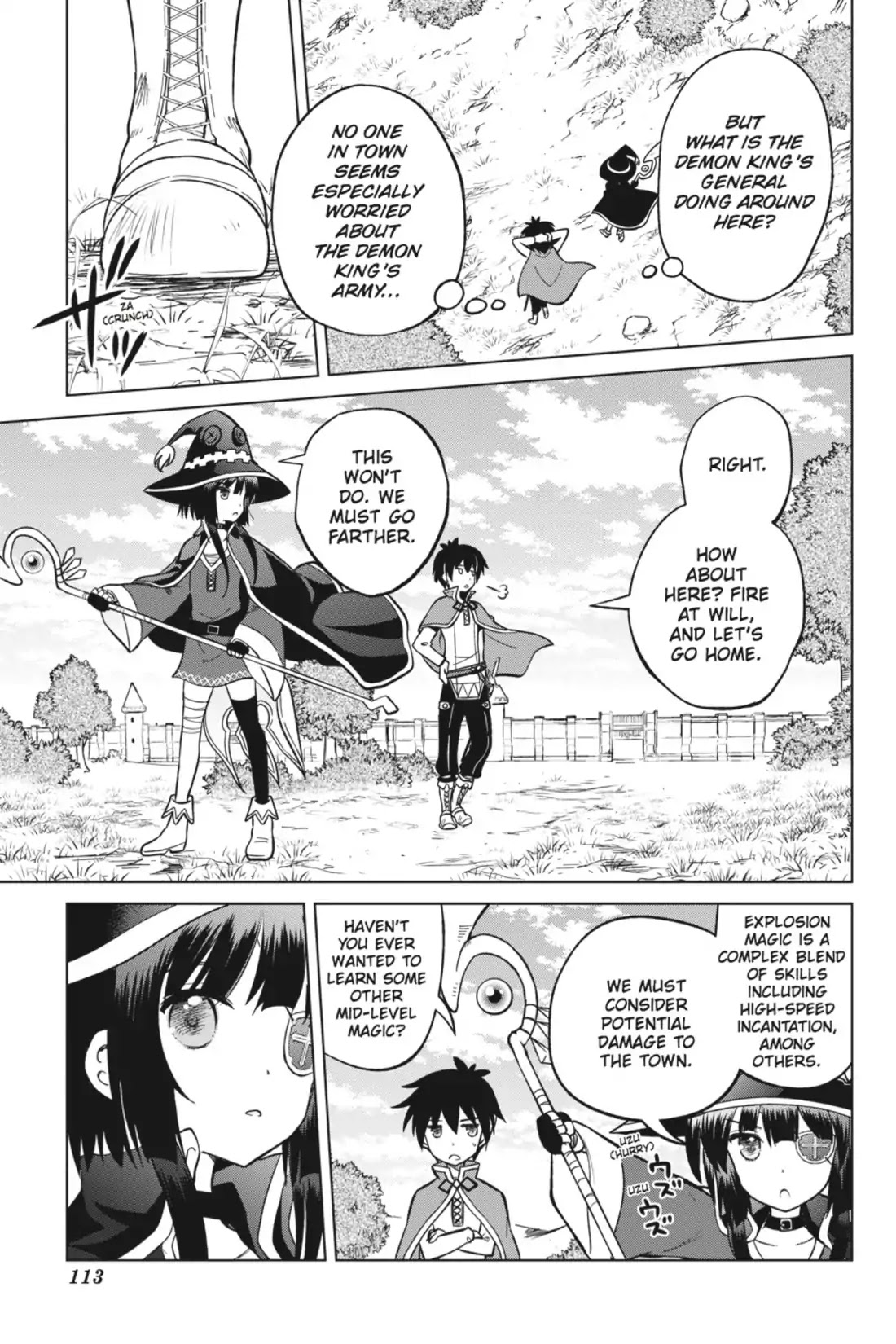 Kono Subarashii Sekai ni Shukufuku o! Chapter 4 page 9 - Chapter 4: Let There be Guidance on This Explosive Path!
