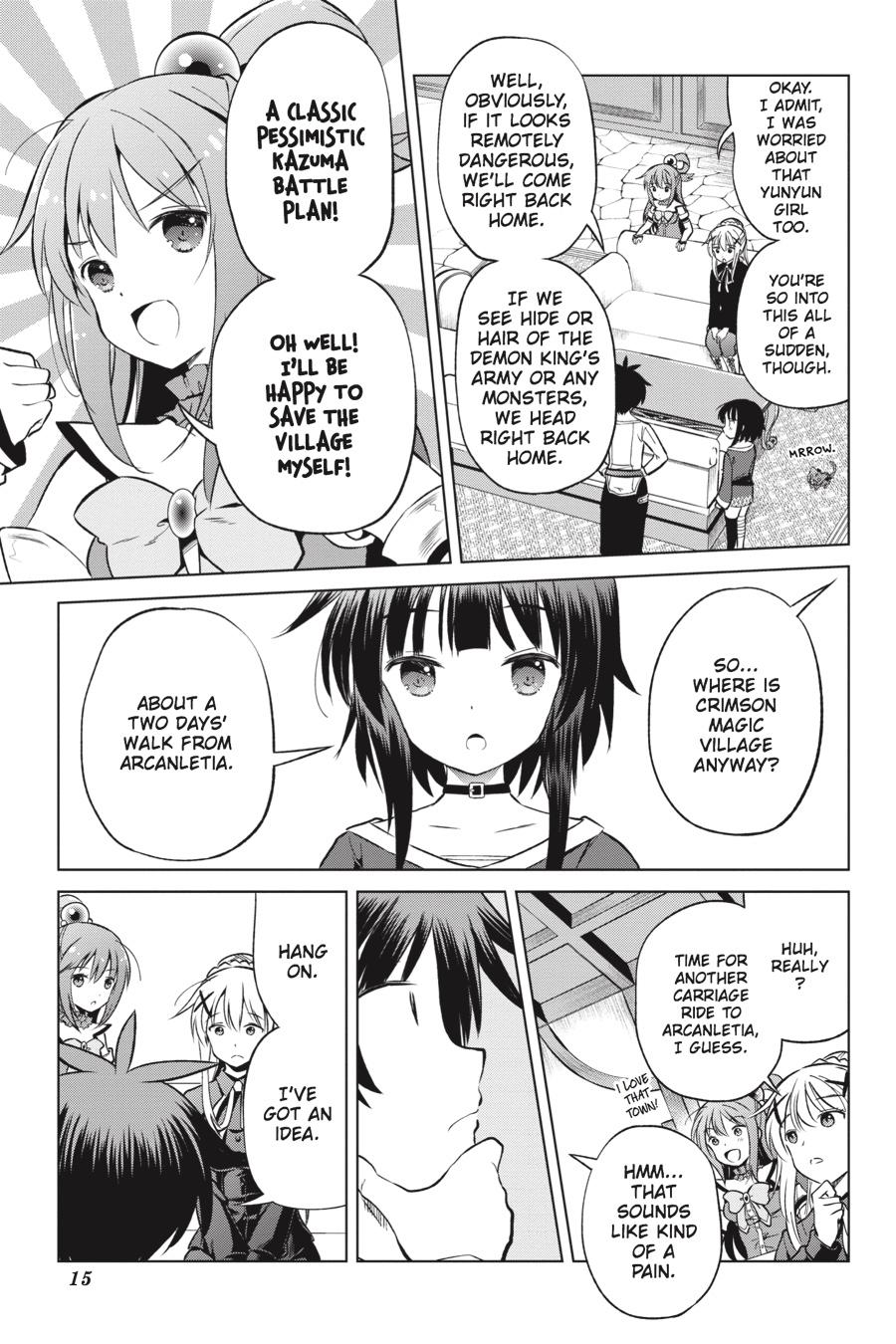 Kono Subarashii Sekai ni Shukufuku o! Chapter 43 page 16 - Chapter 43
