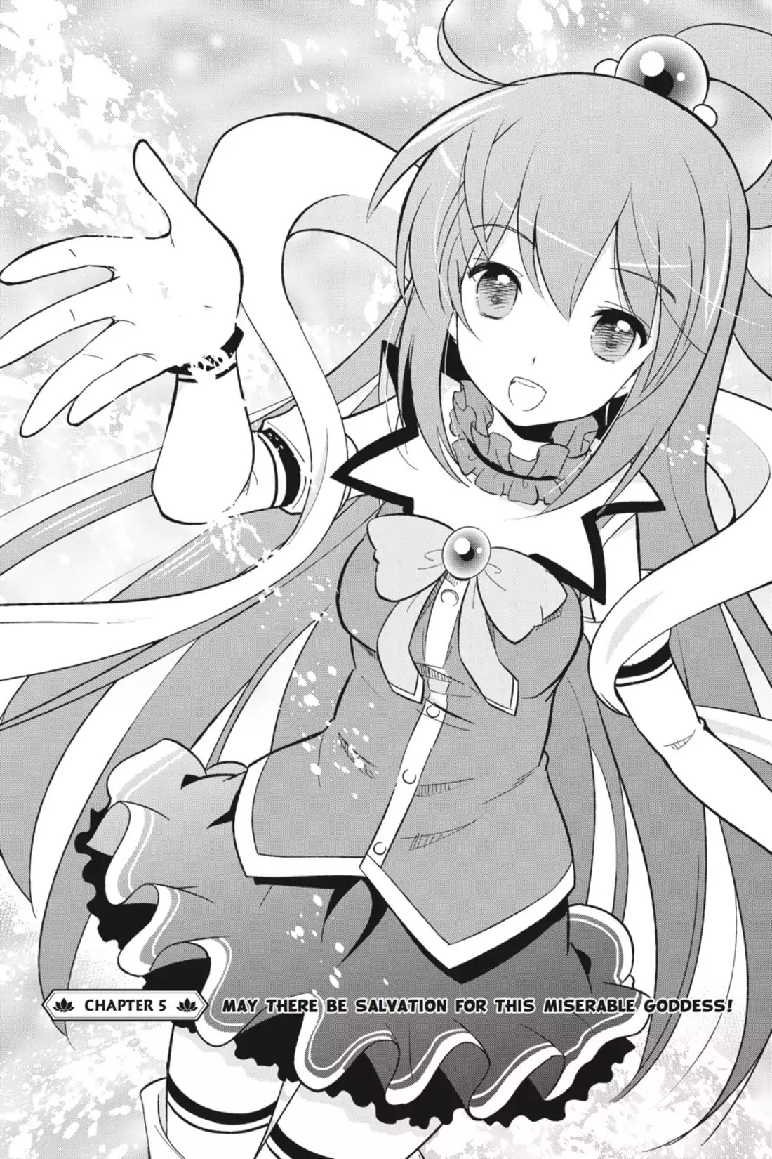 Kono Subarashii Sekai ni Shukufuku o! Chapter 5 page 1 - Chapter 5: May There be Salvation for This Miserable Goddess!