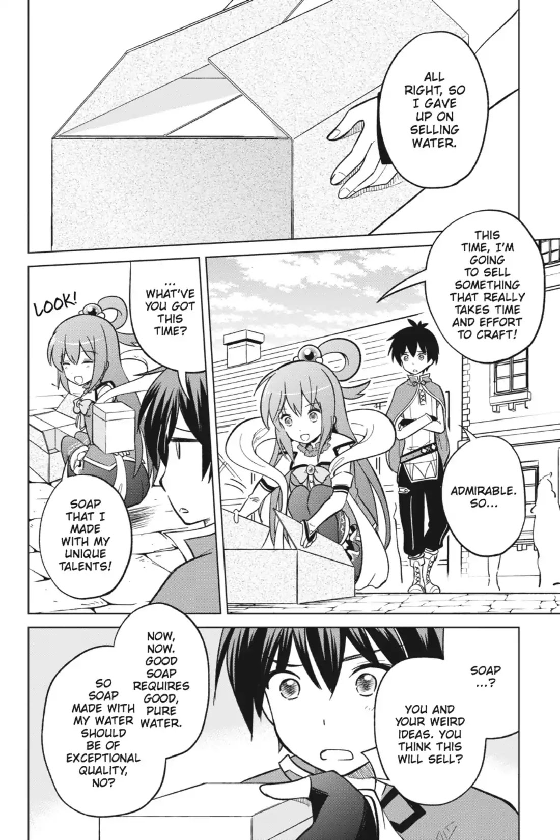 Kono Subarashii Sekai ni Shukufuku o! Chapter 5 page 10 - Chapter 5: May There be Salvation for This Miserable Goddess!