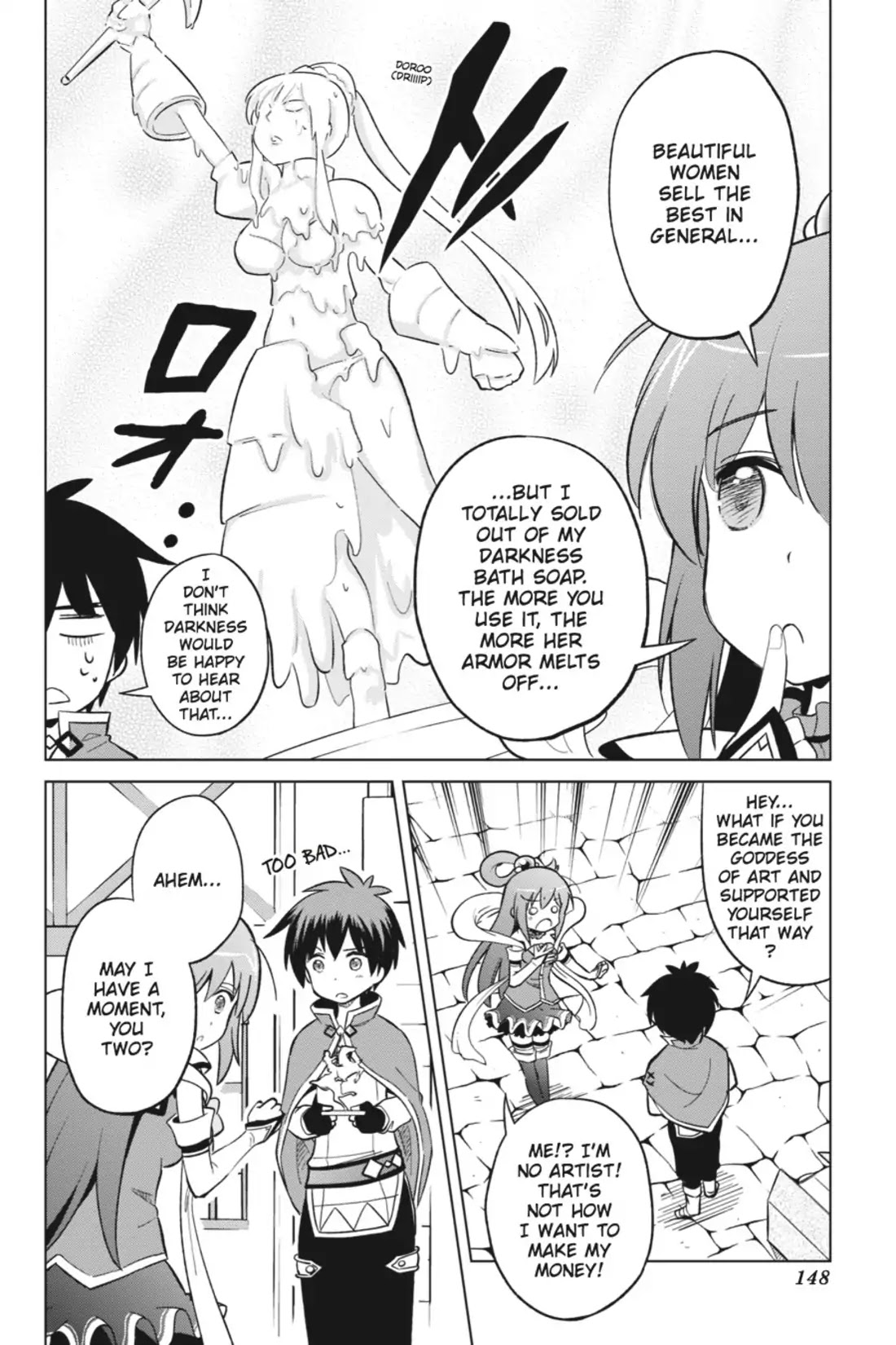 Kono Subarashii Sekai ni Shukufuku o! Chapter 5 page 12 - Chapter 5: May There be Salvation for This Miserable Goddess!