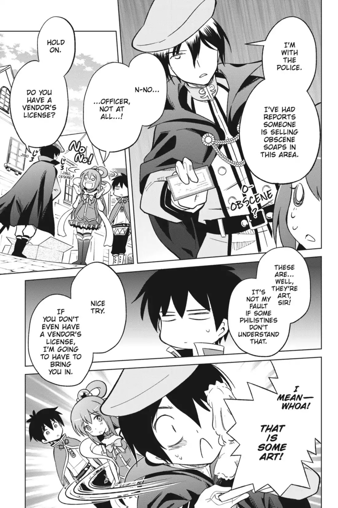 Kono Subarashii Sekai ni Shukufuku o! Chapter 5 page 13 - Chapter 5: May There be Salvation for This Miserable Goddess!