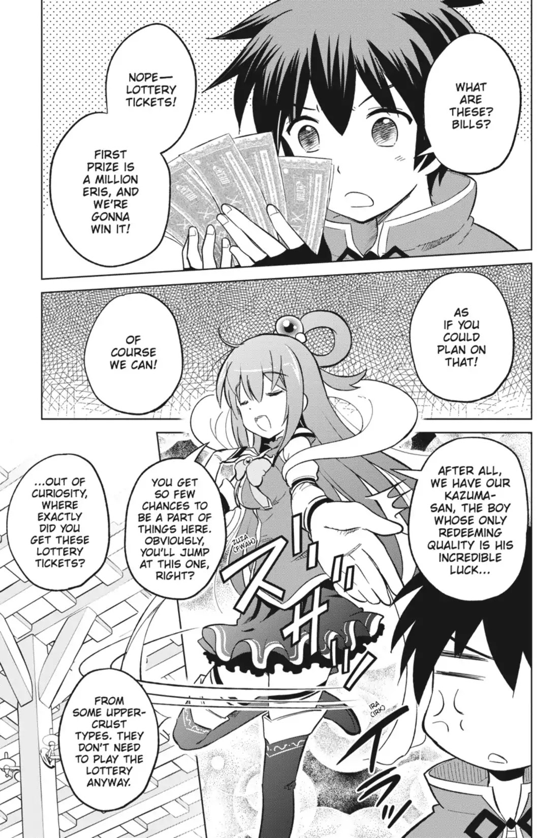 Kono Subarashii Sekai ni Shukufuku o! Chapter 5 page 17 - Chapter 5: May There be Salvation for This Miserable Goddess!