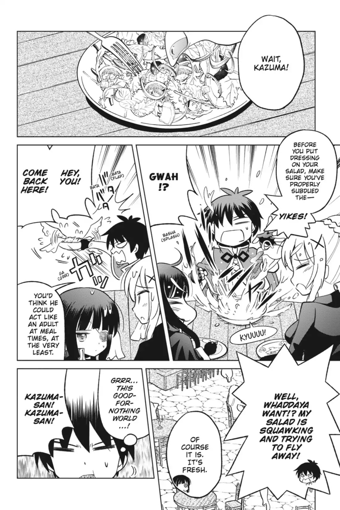 Kono Subarashii Sekai ni Shukufuku o! Chapter 5 page 2 - Chapter 5: May There be Salvation for This Miserable Goddess!