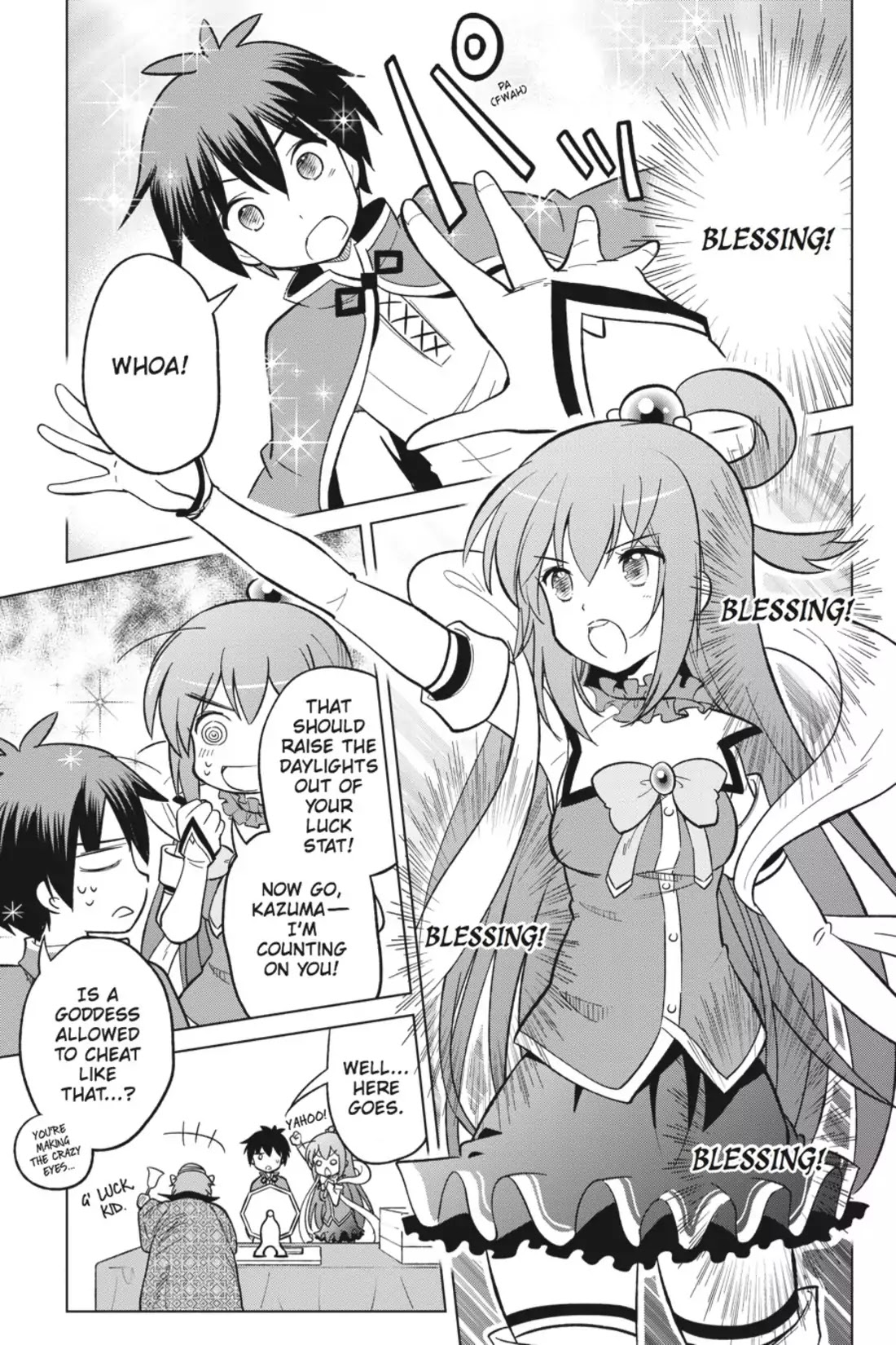 Kono Subarashii Sekai ni Shukufuku o! Chapter 5 page 21 - Chapter 5: May There be Salvation for This Miserable Goddess!