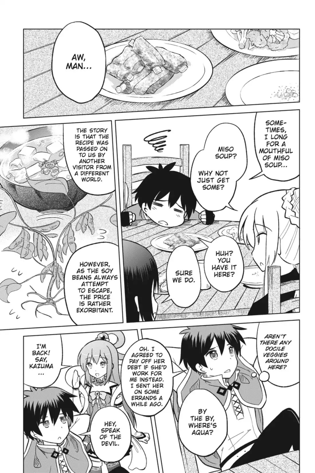 Kono Subarashii Sekai ni Shukufuku o! Chapter 5 page 25 - Chapter 5: May There be Salvation for This Miserable Goddess!