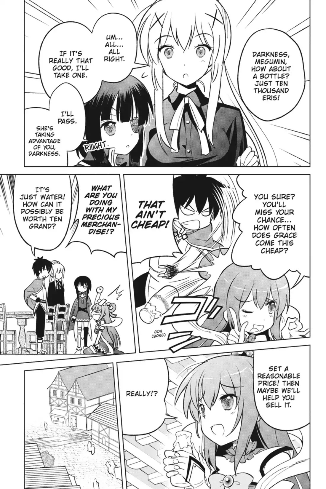 Kono Subarashii Sekai ni Shukufuku o! Chapter 5 page 5 - Chapter 5: May There be Salvation for This Miserable Goddess!