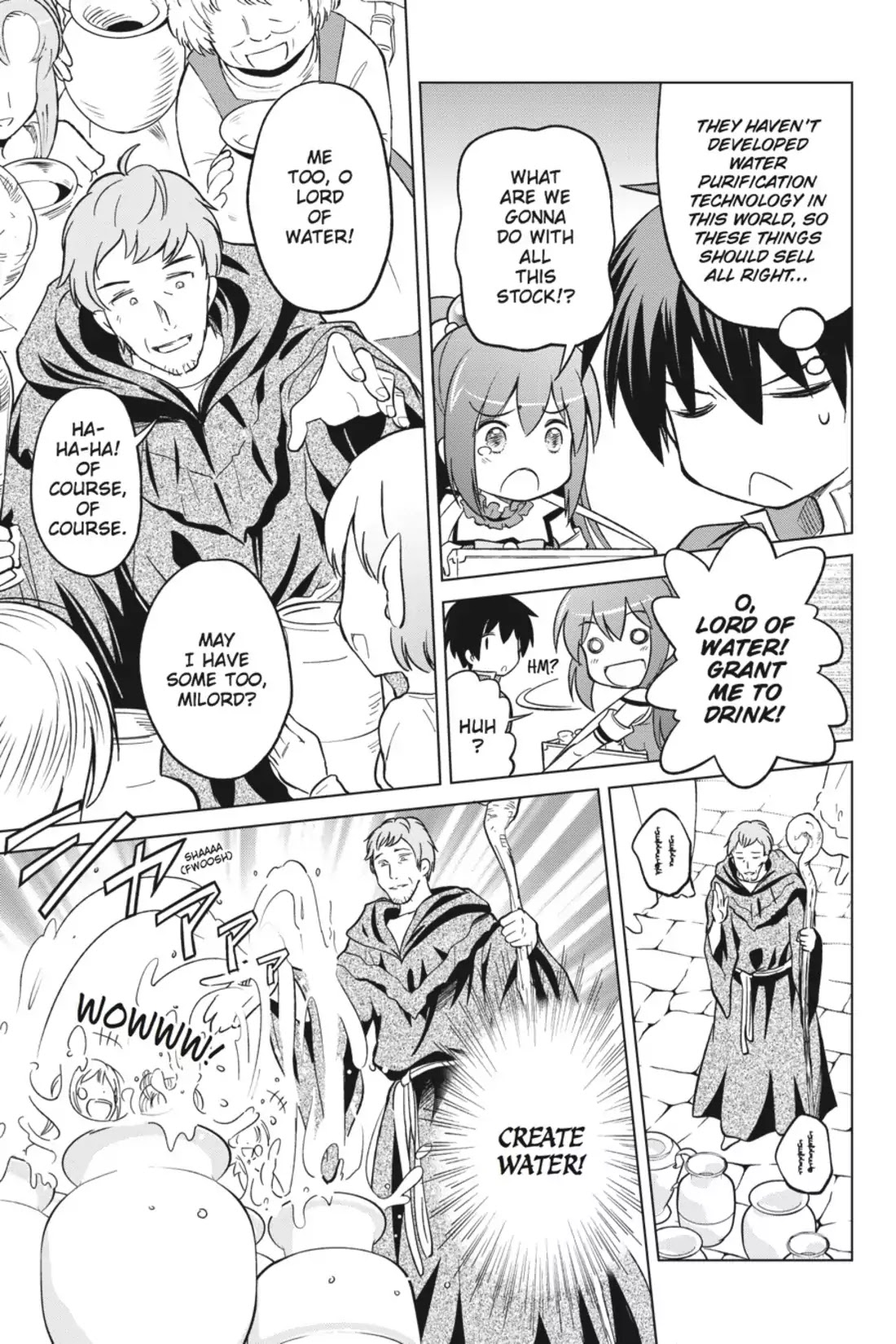 Kono Subarashii Sekai ni Shukufuku o! Chapter 5 page 7 - Chapter 5: May There be Salvation for This Miserable Goddess!