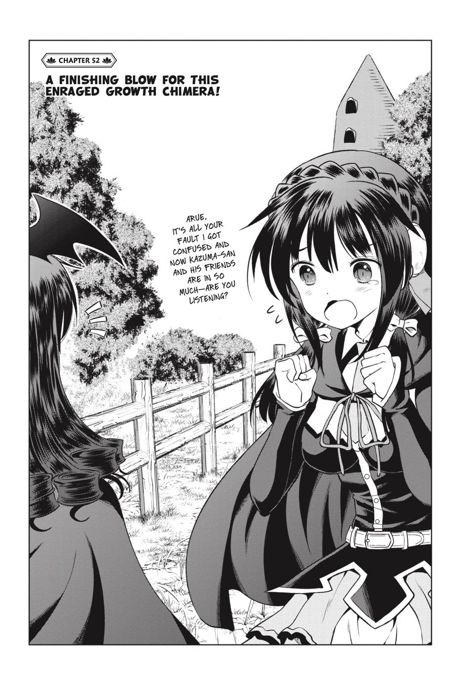 Kono Subarashii Sekai ni Shukufuku o! Chapter 52 page 1 - Chapter 52