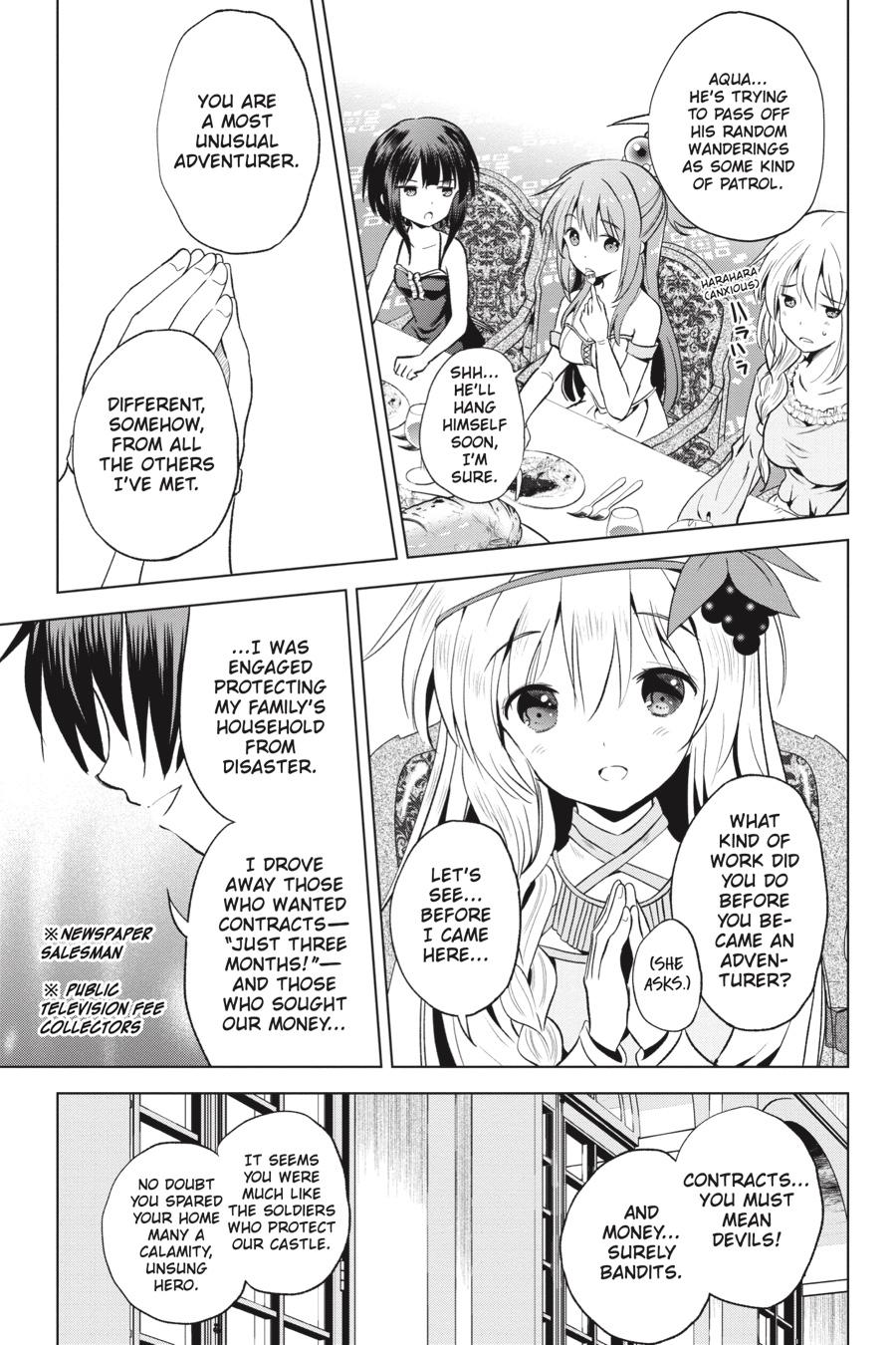 Kono Subarashii Sekai ni Shukufuku o! Chapter 54 page 19 - Chapter 54