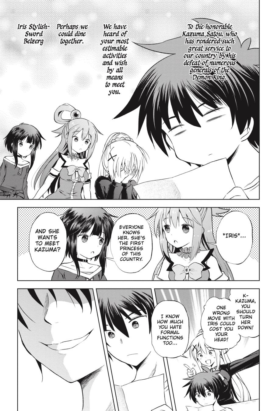 Kono Subarashii Sekai ni Shukufuku o! Chapter 54 page 9 - Chapter 54