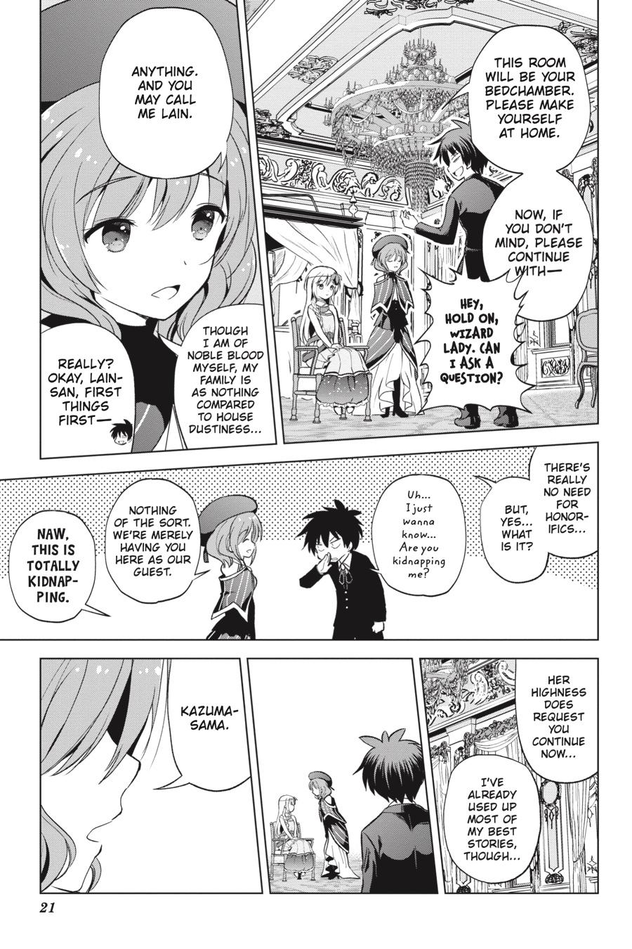 Kono Subarashii Sekai ni Shukufuku o! Chapter 55 page 22 - Chapter 55