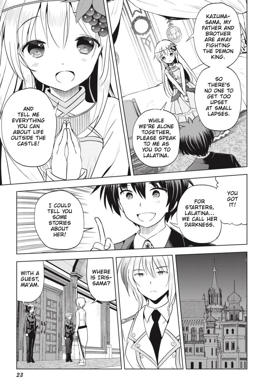 Kono Subarashii Sekai ni Shukufuku o! Chapter 55 page 24 - Chapter 55