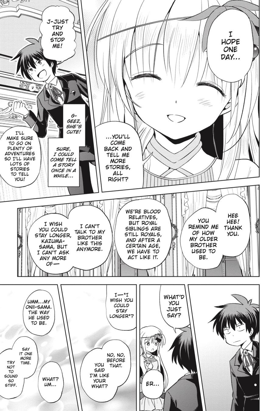 Kono Subarashii Sekai ni Shukufuku o! Chapter 55 page 34 - Chapter 55