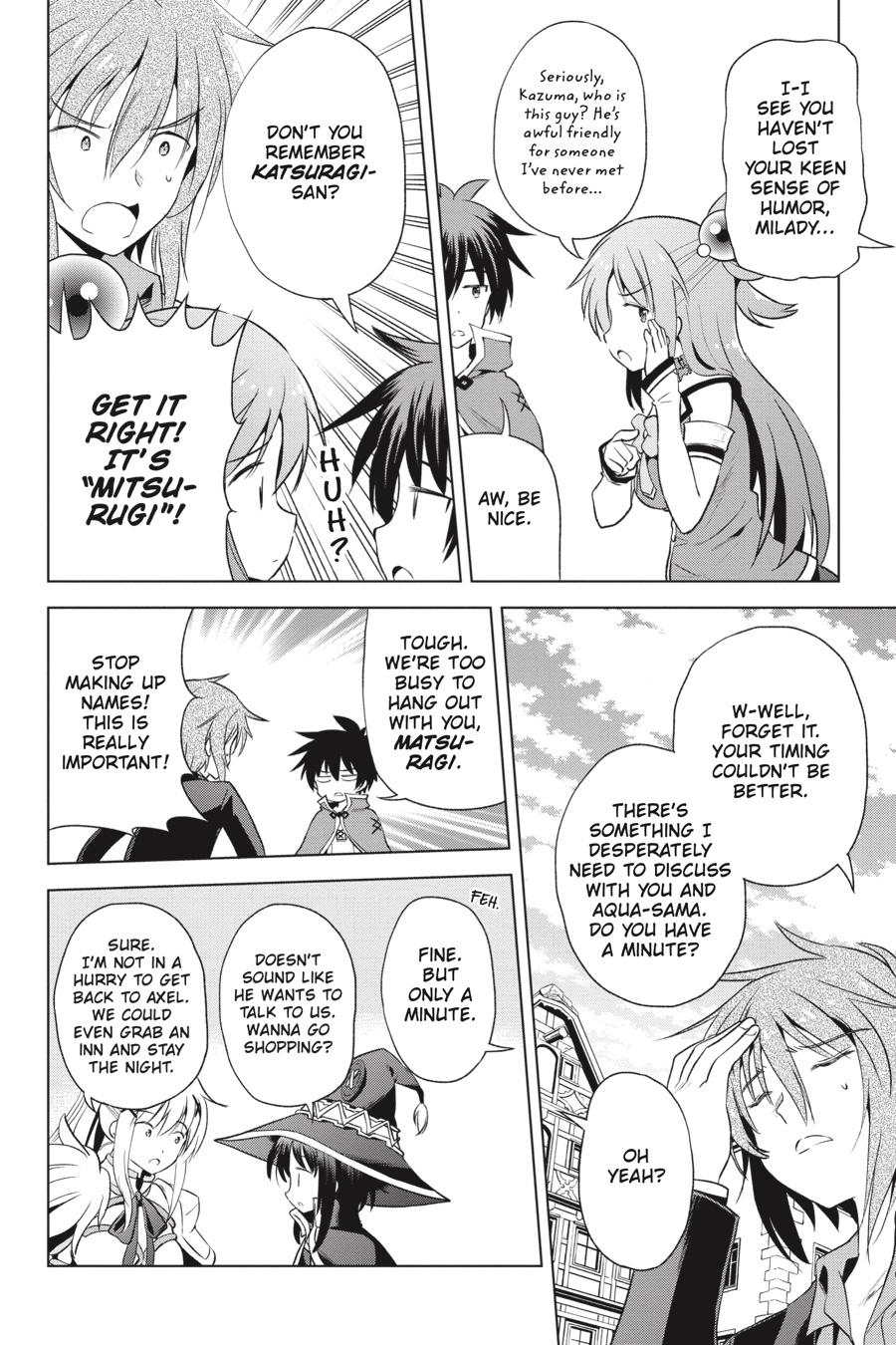 Kono Subarashii Sekai ni Shukufuku o! Chapter 58 page 14 - Chapter 58