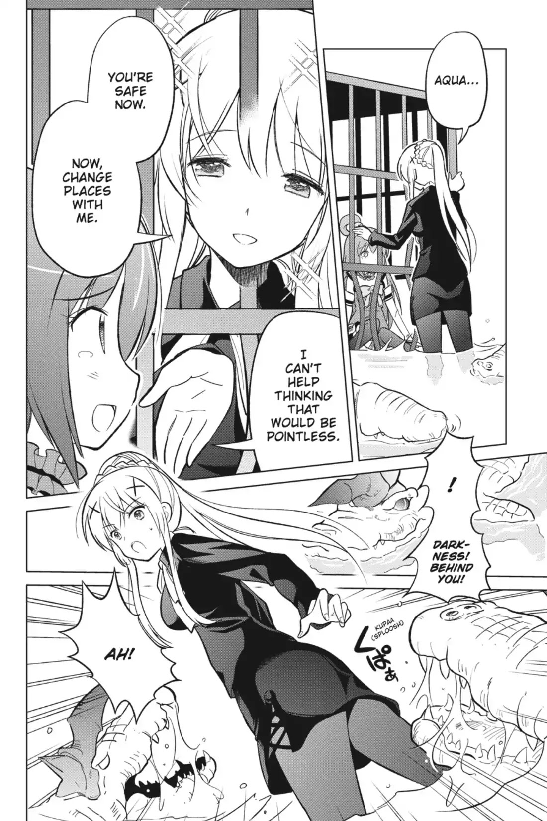 Kono Subarashii Sekai ni Shukufuku o! Chapter 6 page 21 - Chapter 6: May the Self-Proclaimed Goddess Make Holy Water of This Lake!