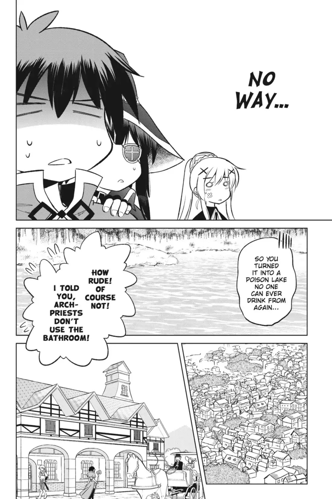 Kono Subarashii Sekai ni Shukufuku o! Chapter 6 page 29 - Chapter 6: May the Self-Proclaimed Goddess Make Holy Water of This Lake!
