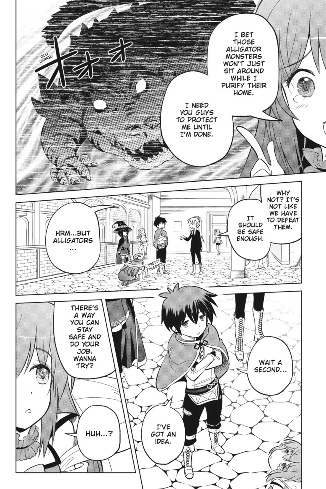 Kono Subarashii Sekai ni Shukufuku o! Chapter 6 page 9 - Chapter 6: May the Self-Proclaimed Goddess Make Holy Water of This Lake!