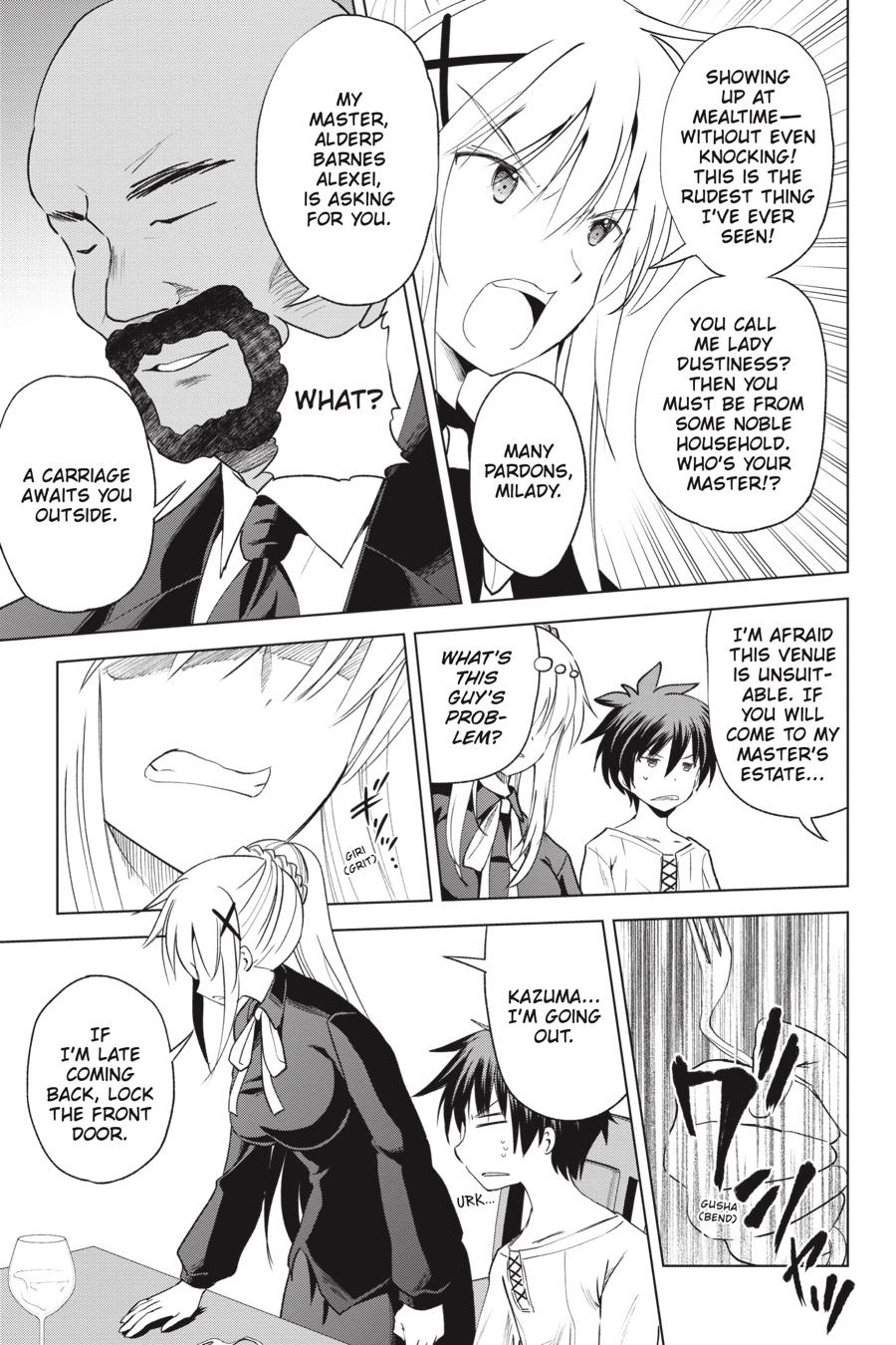 Kono Subarashii Sekai ni Shukufuku o! Chapter 68 page 3 - Chapter 68