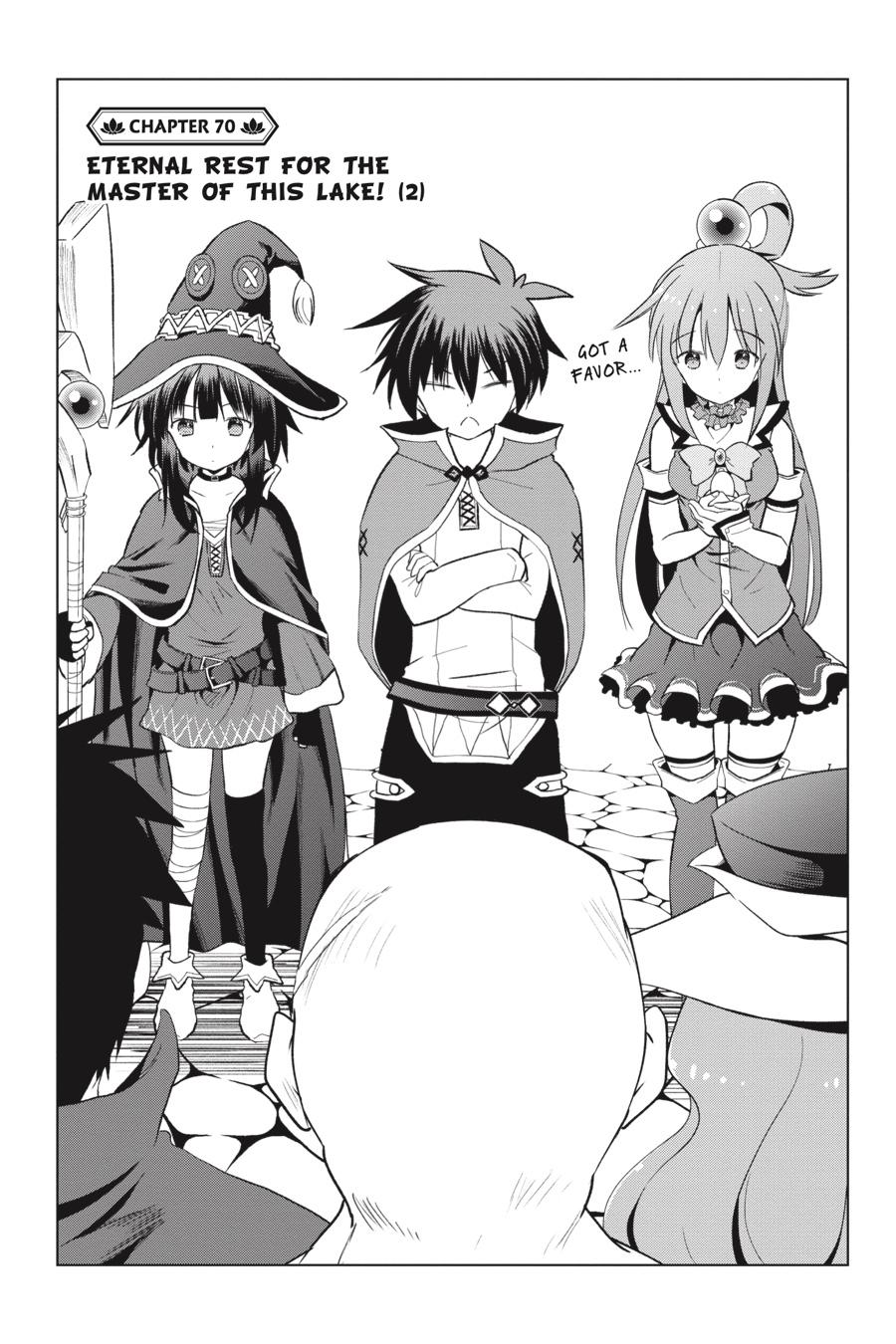 Kono Subarashii Sekai ni Shukufuku o! Chapter 70 page 1 - Chapter 70