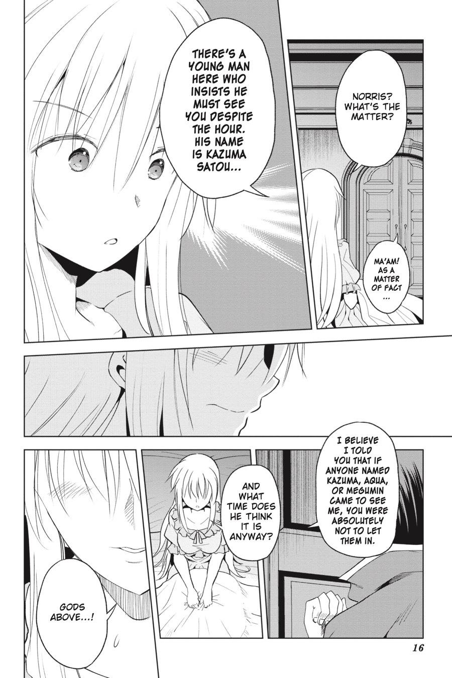 Kono Subarashii Sekai ni Shukufuku o! Chapter 74 page 18 - Chapter 74