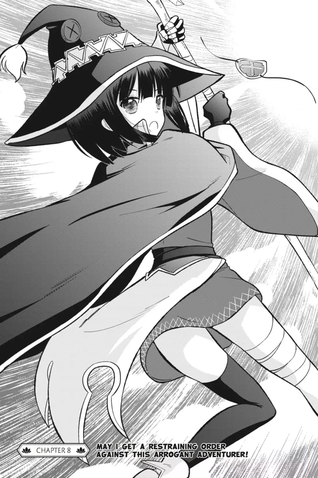 Kono Subarashii Sekai ni Shukufuku o! Chapter 8 page 1 - Chapter 8: May I Get a Restraining Order Against This Arrogant Adventurer!