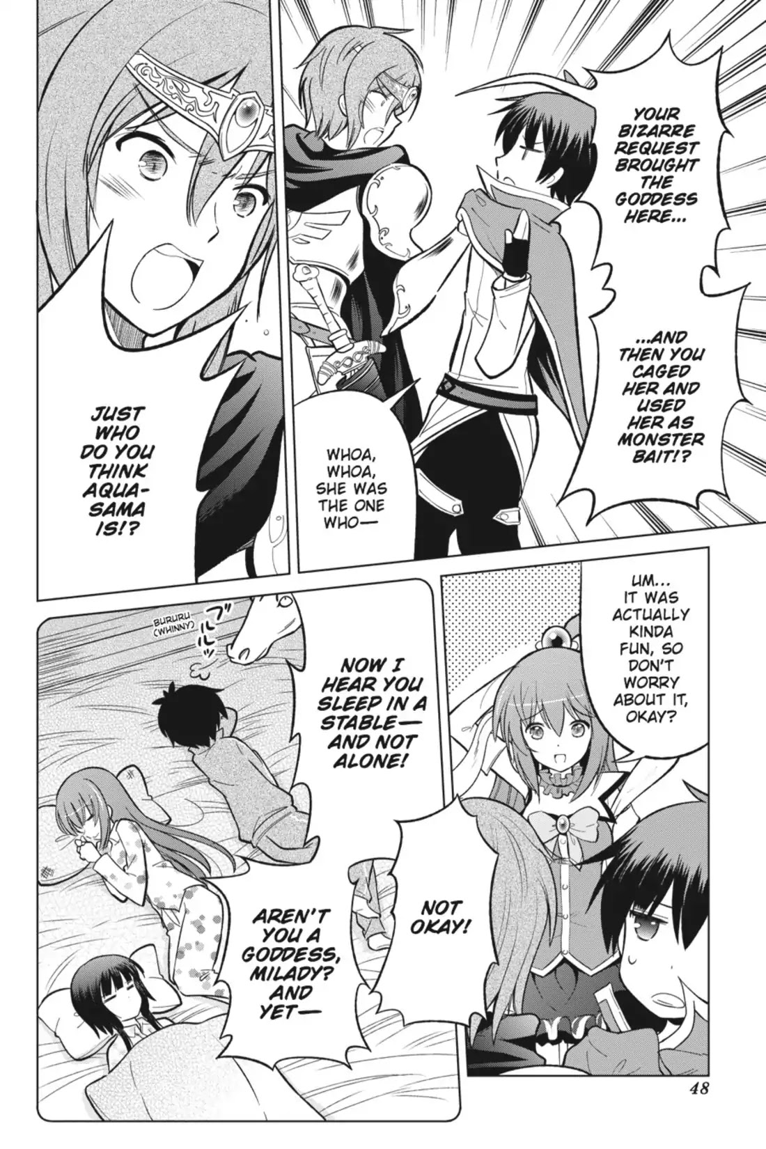 Kono Subarashii Sekai ni Shukufuku o! Chapter 8 page 10 - Chapter 8: May I Get a Restraining Order Against This Arrogant Adventurer!