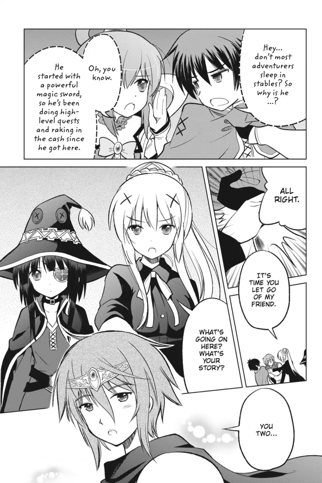 Kono Subarashii Sekai ni Shukufuku o! Chapter 8 page 11 - Chapter 8: May I Get a Restraining Order Against This Arrogant Adventurer!