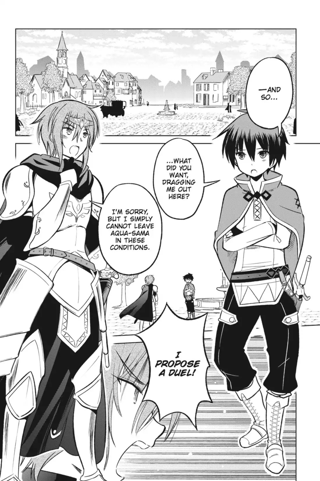 Kono Subarashii Sekai ni Shukufuku o! Chapter 8 page 14 - Chapter 8: May I Get a Restraining Order Against This Arrogant Adventurer!