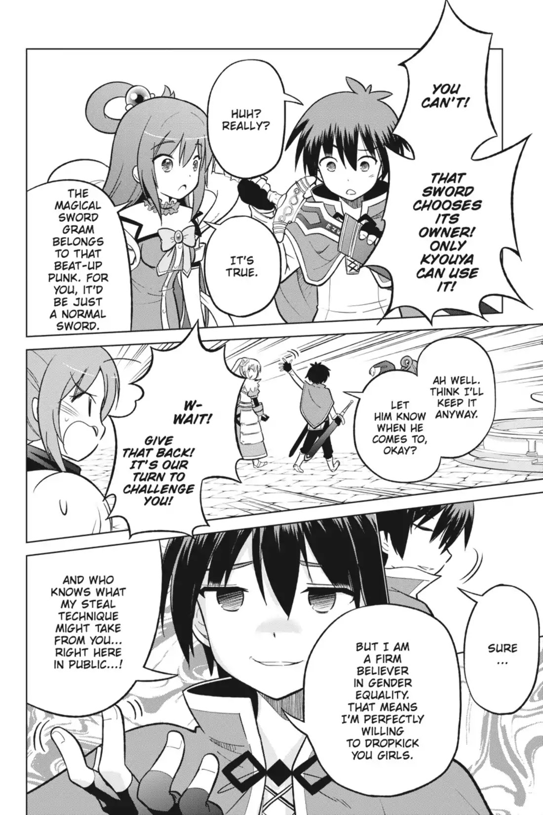 Kono Subarashii Sekai ni Shukufuku o! Chapter 8 page 22 - Chapter 8: May I Get a Restraining Order Against This Arrogant Adventurer!